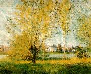 Claude Monet Willows at Vetheuil oil